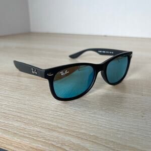 Ray-Ban RJ 9052S 100S/55 Youth Sunglasses Matte Black READ 47-15-125